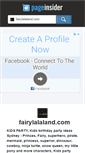 Mobile Screenshot of fairylalaland.com